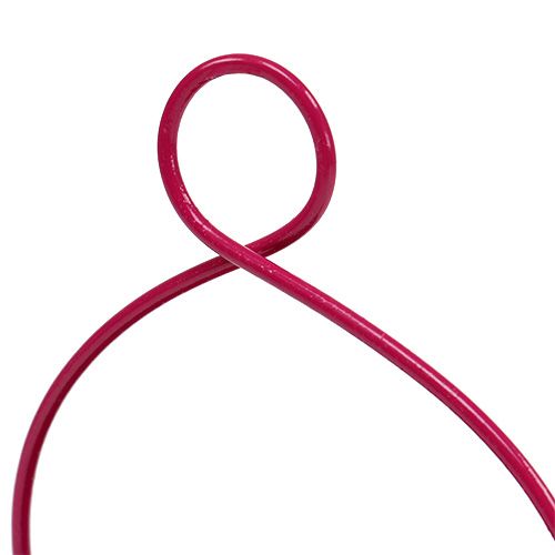 Floristik24 Blikspand pink Ø9cm H9cm