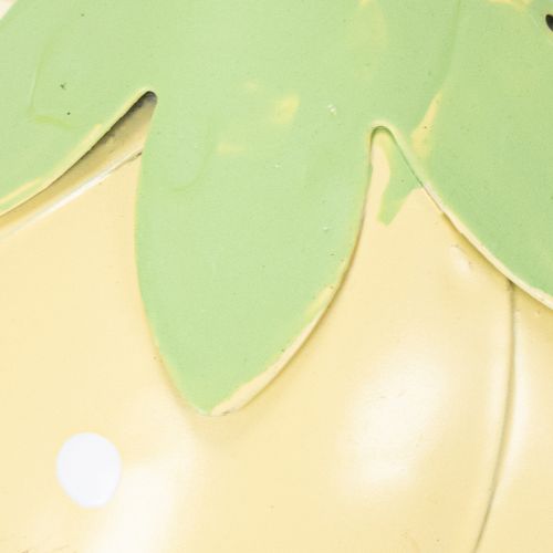 Artikel Metalhængende blomst til romantisk indendørs og udendørs dekoration, 6 cm, 6 stk.