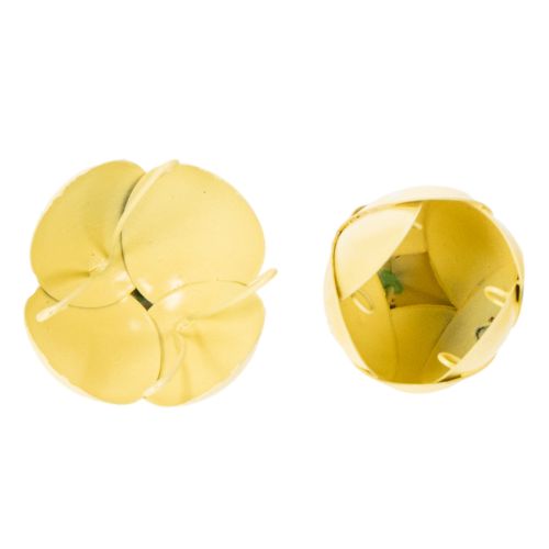 Artikel Metalhængende blomst til romantisk indendørs og udendørs dekoration, 6 cm, 6 stk.