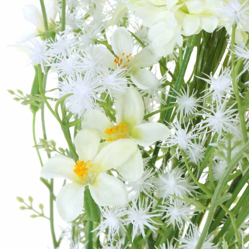 Floristik24 Buket med asters hvid 47cm