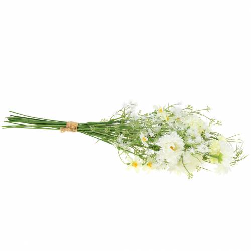 Floristik24 Buket med asters hvid 47cm
