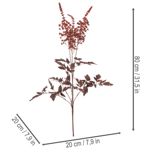 Kunstig blomst Astilbe langstilket splendor 80cm | Floristik24.dk