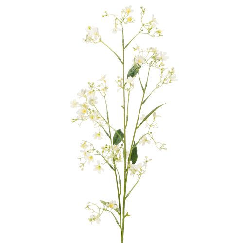 Dekorativ æbleblomstgren som kunstig blomst til lyse stuedetaljer, cremefarvet, 108 cm, 2 stk.