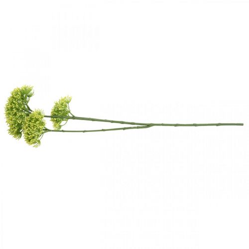 Artikel Kunstig blomstergren Gul fennikel kunstgren med 3 blomster 85cm