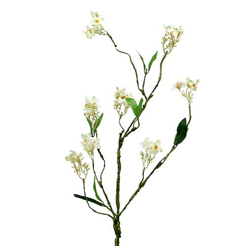 Artikel Blomstgren hvid L 65cm 1 stk Kunstig plante som ægte!