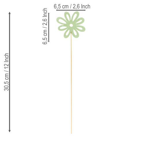 Artikel Dekorative blomsterpinde til forårsdekorationer i krukker og vaser (16 stk.)