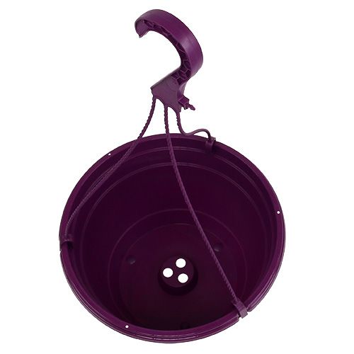 Artikel Hængekurv 25cm lilla