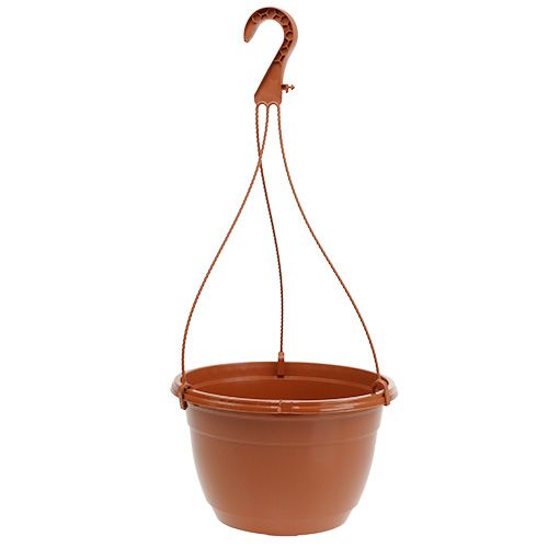 Floristik24 Hængekurv Ø25cm terracotta