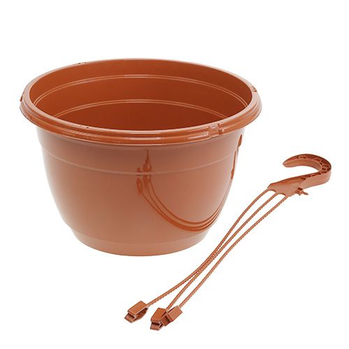 Artikel Hængekurv Ø25cm terracotta