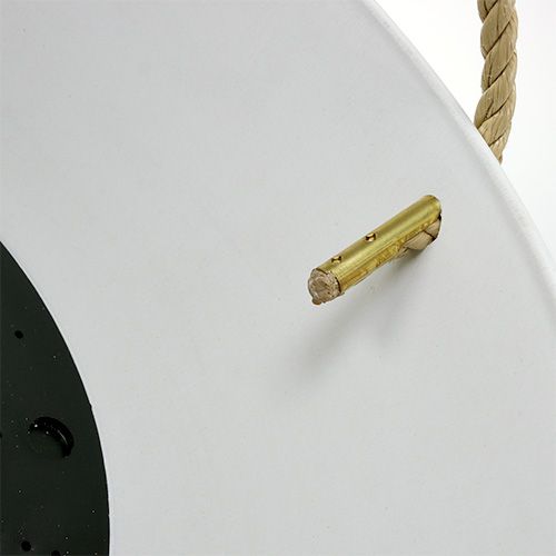 Floristik24 Hængekurv "Fiona" Ø25cm H12cm Hvid