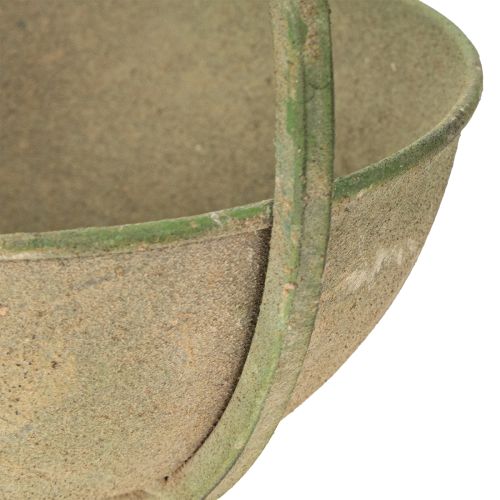 Artikel Blomsterkurv, hængekurv, metal dekoration have Ø16cm H38cm