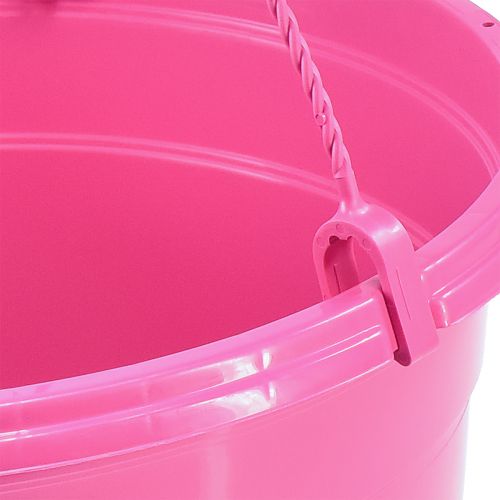 Artikel Hængekurv pink plantepotte med huller Ø25cm H50cm