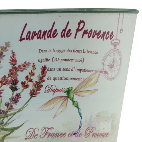 Artikel Blomsterskål oval lavendel urtepotte plast 21,5×12,5cm H11cm