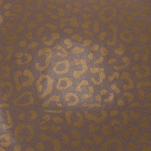 Blomstersilke leopardmønster brun vådstyrke 50x75cm 20 stk | Floristik24.dk