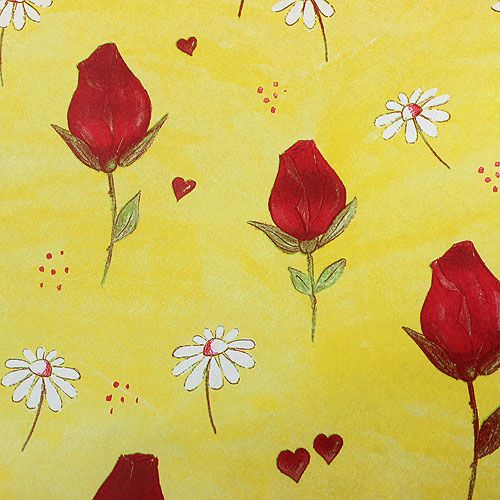 Floristik24 Blomstersilke blomstermønster 50cm 6kg
