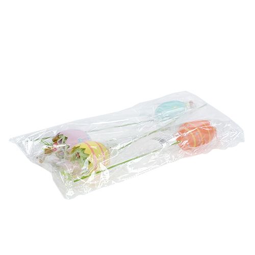 Floristik24 Blomsterstopæg med dyresorter. 8cm L30cm 4stk