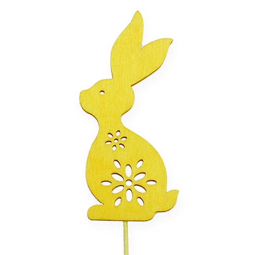 Floristik24 Dekorativ stikkanin 3-farvet assorteret 8cm 18 stk