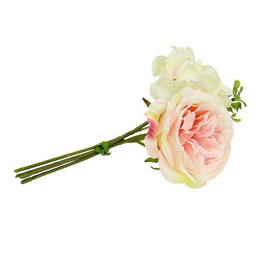 Floristik24 Buket mini pink pink 20cm