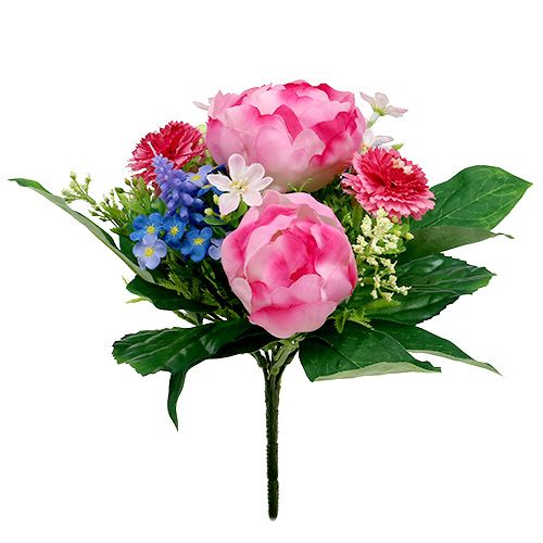 Floristik24 Buket med Bellis Rosa 23cm