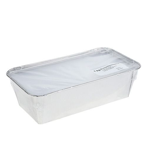 Floristik24 Blomsterdyppevoks 1 kg hvid