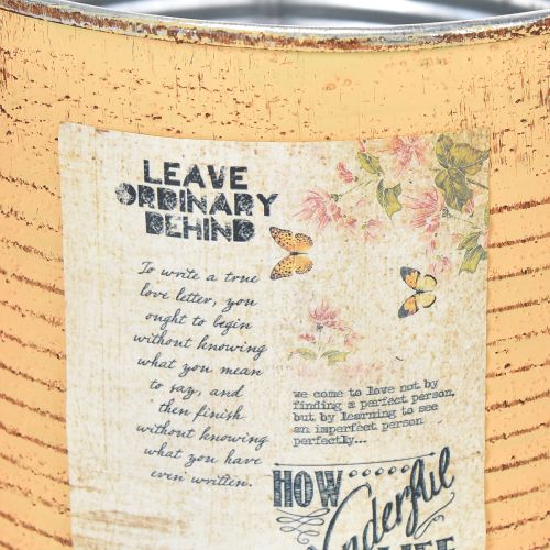 Artikel Vintage design urtepotte til stue og kontordekoration 15 cm 3 stk.