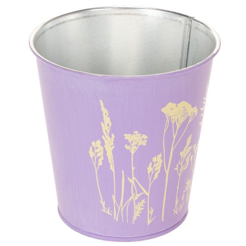 Blomsterpotter i pastelfarver med motiv – sæt med 3 stk. á Ø10 cm | Floristik24.dk