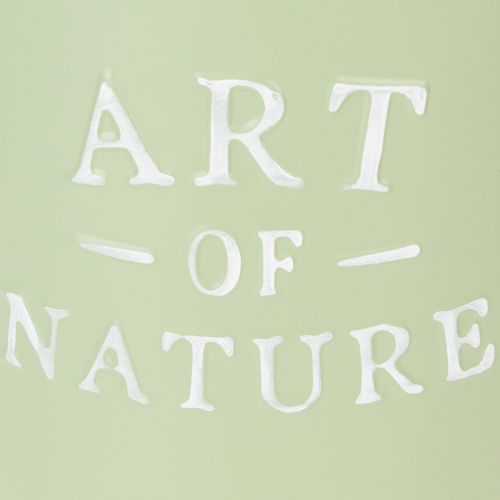 Zink urtepotte Art of Nature mintgrøn Ø17,5cm H15cm | Floristik24.dk