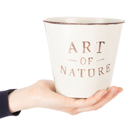 Art of Nature plantekasse med bogstaver, dekoration til vindueskarm og stue, 15 cm, 2 stk. | Floristik24.dk