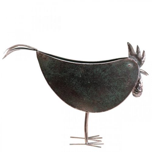 Artikel Urtepotte Kylling Metal Fugl Metallic Rosé 51×16×37cm