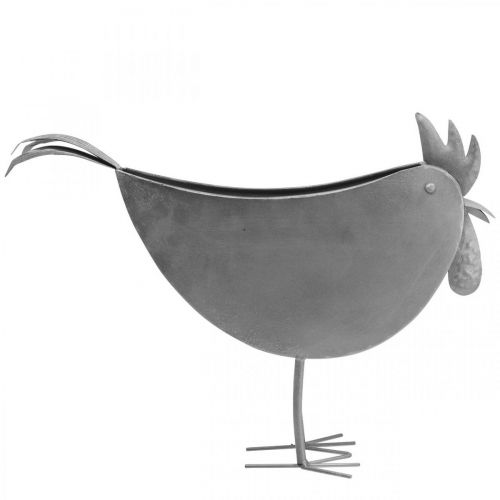 Artikel Urtepotte kylling metal fugl zink metal dekoration 51×16×37cm