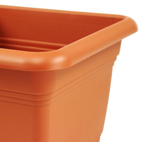 Floristik24 Blomsterpotte &quot;Nora&quot; 19cm x 19cm H15cm terracotta, 1p