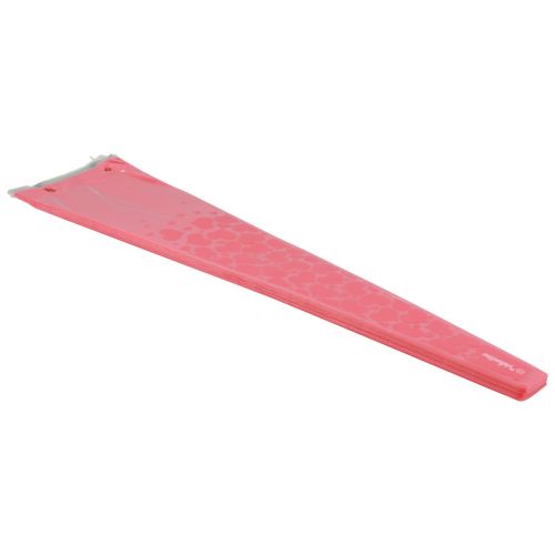 Floristik24 Blomsterpose med hjerter pink Til en rose 50cm 50 stk