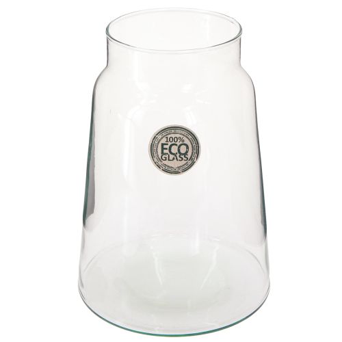 Floristik24 Blomstervase glas klar vase til dekoration i glas H20cm