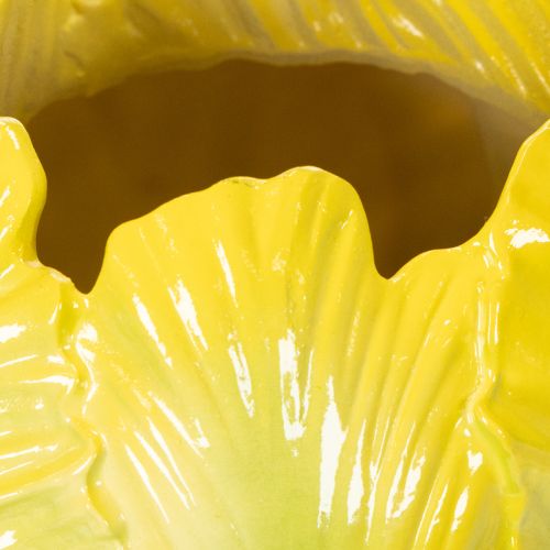 Artikel Blomstervase med flot tulipanmotiv. Perfekt til stuedekoration. 16 cm, 2 stk.