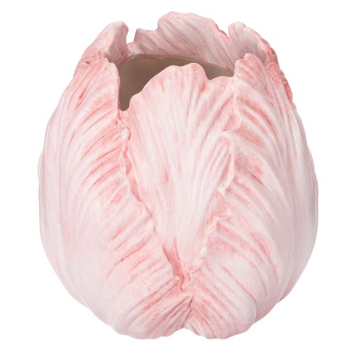 Floristik24 Tulipanblomstervase, dekorativ vase til eksklusiv borddekoration og indendørs brug, 16 cm, 2 stk.