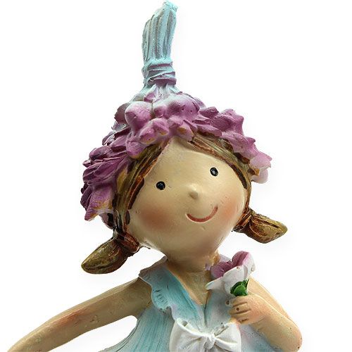 Floristik24 Blossom barn syrin, blå 17cm 2stk