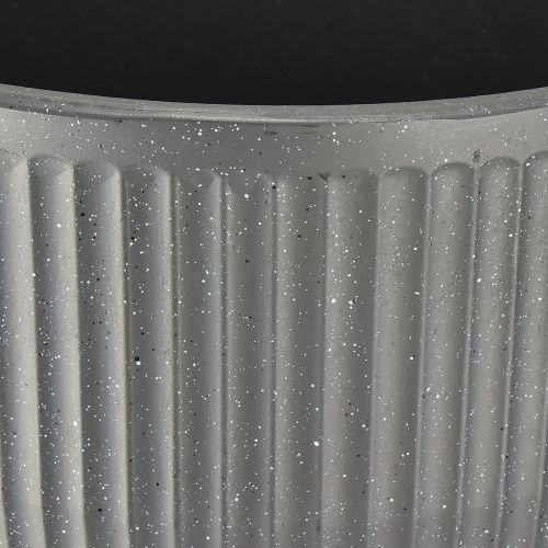 Artikel Gulvvase plastik antracit Ø28cm H46,5cm