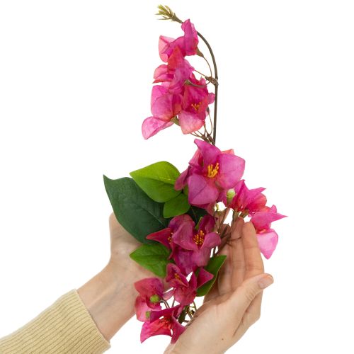 Artikel Kunstig bougainvillea blomstergren til forårsdekoration, 100 cm