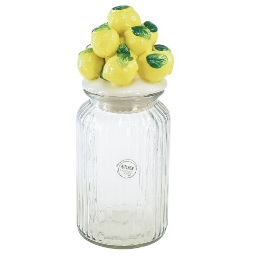 Artikel Bonbonniere glaskeramik citron sommer Ø11cm H27cm
