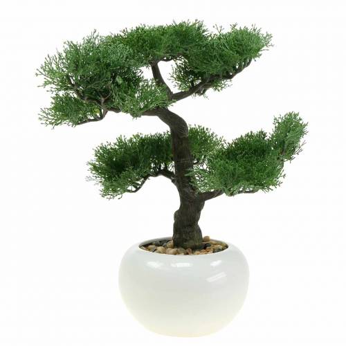 Floristik24 Kunstig bonsai-fyr i en gryde H36cm