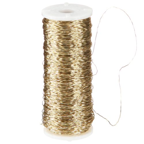 Artikel Bouillon effekttråd 100g guld