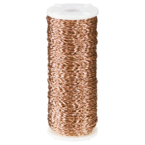 Bouilloneffekttråd 100g kobber