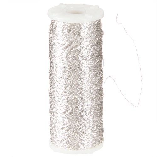 Artikel Bouillon effekttråd 100g sølv
