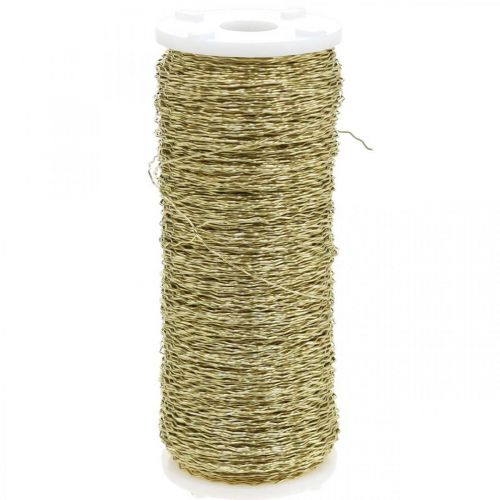 Bouillon effekttråd 100g guld