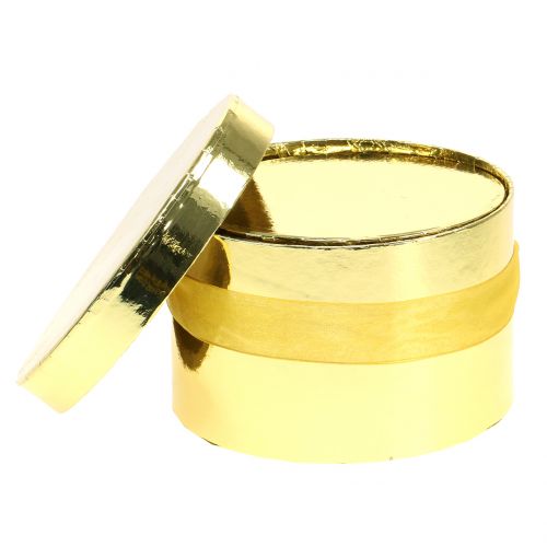 Floristik24 Blomsterkasse guld Ø14 / 16cm 2stk