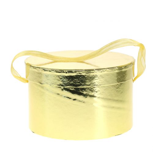 Floristik24 Blomsterkasse guld Ø14 / 16cm 2stk