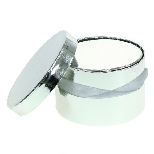 Floristik24 Blomsterkasse sølv Ø14/16cm 2stk