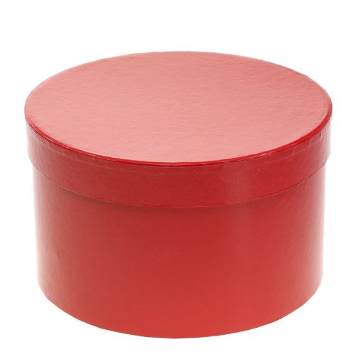 Artikel Blomsterkasse rød blank Ø18/20cm 2 stk