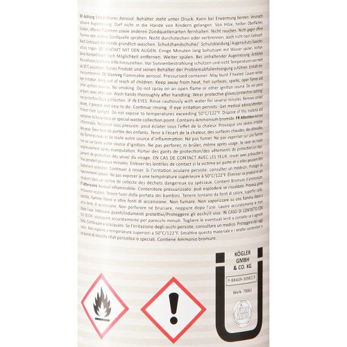 Artikel Brandbeskyttelsesspray flammehæmmende spray brandhæmmende 400ml