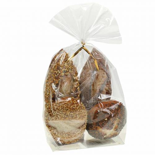 Floristik24 Kunstige boller dummy i et sæt af 4 sorteret